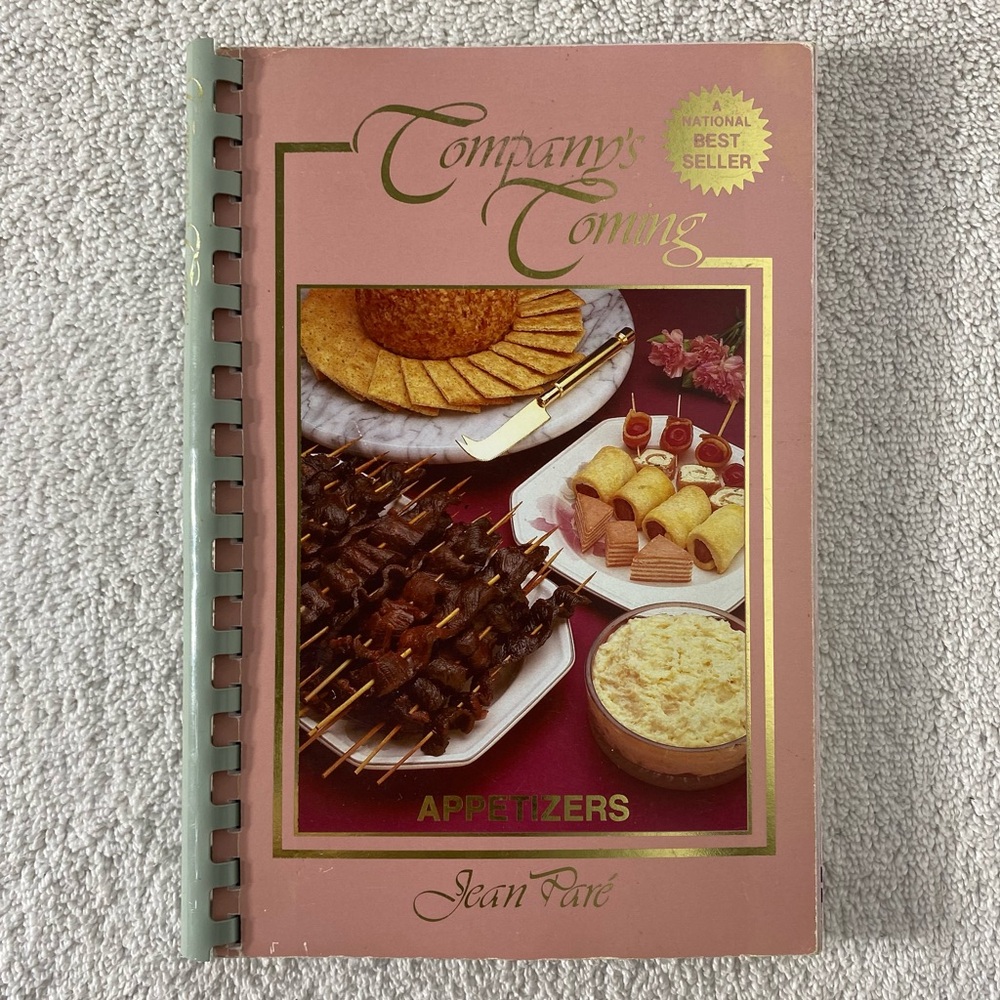 5/$35 Vintage Company’s Coming Appetizers Recipes Cookbook